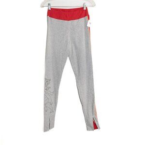 Walt Disney World Size S Graphic Jogger Leggings W/ Character Print And Side Str